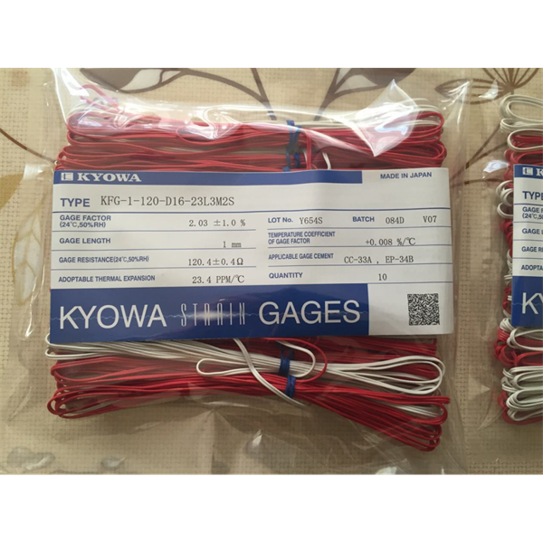 日本KYOWA共和配件耗材應變片KFGS-5-350-C1-16 L30C2R