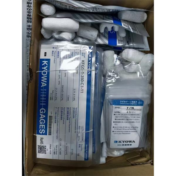 日本KYOWA應(yīng)力測量應(yīng)變片KFGS-1-120-D17-16 L1M3R