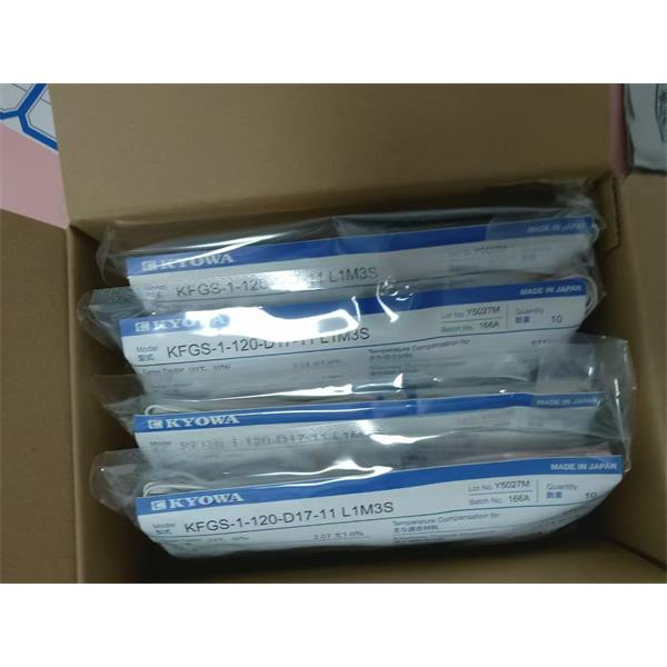 日本KYOWA應(yīng)力測(cè)量應(yīng)變片KFGS-1-120-D17-16 L5M3R