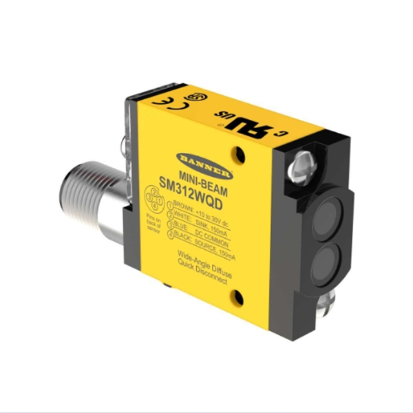 BANNER邦納美國MINI-BEAM系列光電傳感器 MIAD9LV